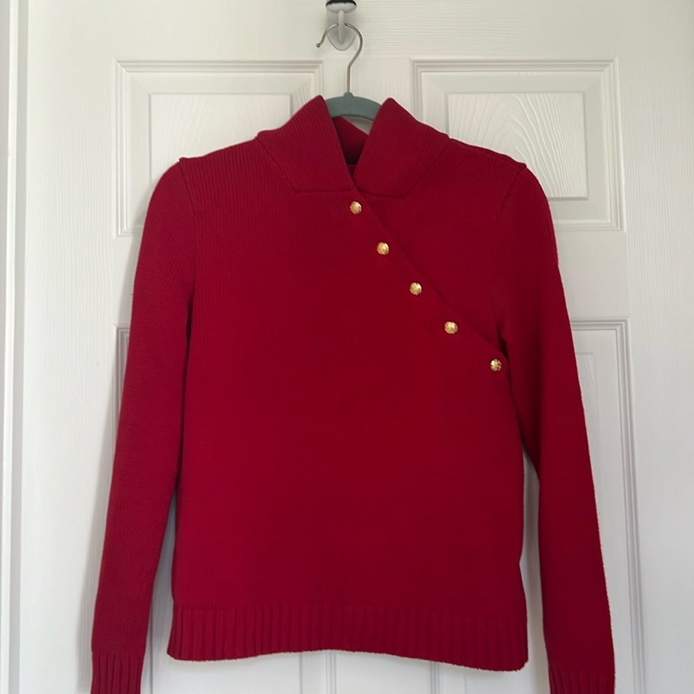 Cotton knit sweater